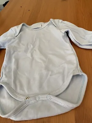Baby Boy Vest ..blue  0-3 Mths • £1.99