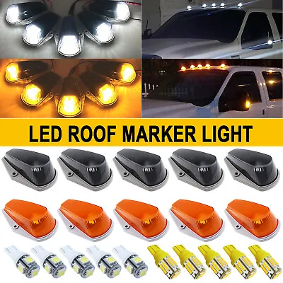 5x Amber Cab Roof Top Lights For Ford F150 F250 F350 1973-1996 Marker Lights • $6.89