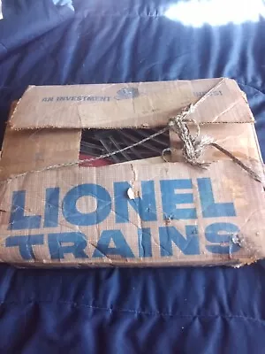 Lionel Train Set Vintage Still In Box Has Black Train All Carts And Parts Includ • $800