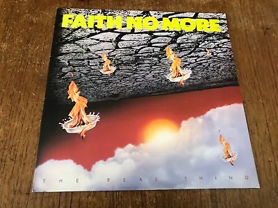 FAITH NO MORE The Real Thing LP Vinyl 1989 Dutch 1st Press Mr. Bungle • $69.99