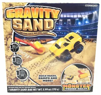 New Gravity Sand Friction Monster Truck Toy Kids Play Set W/ SandRoller & Mat • $9.48