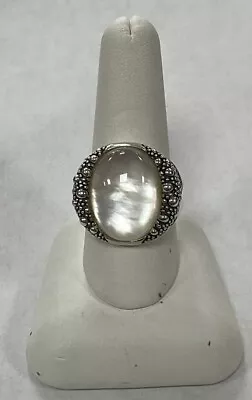 Michael Dawkins 925 Sterling Silver & Mother Of Pearl Starry Night Ring • $50