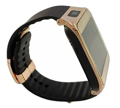 Samsung Watch Gear 2 SmartWatch W. Front Camera - Black And Brown • $49.95