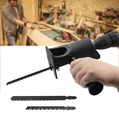 £12.65 • Buy Reciprocating Saw Adapter Electric Drill Wood Cutter Machine Fitting AdapterNT