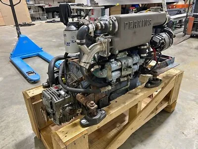 Perkins 4154 Marine Diesel Engine With ZF 25m Hurth Gearbox • $4000