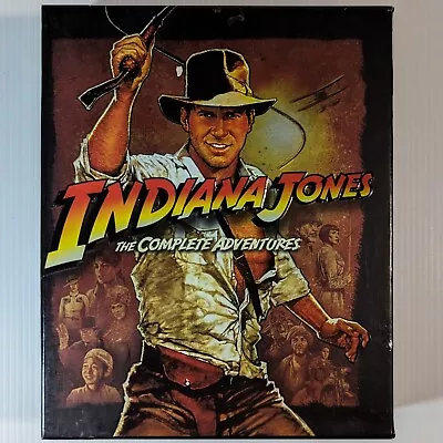 Indiana Jones - Complete Blu-ray Collection | Boxset (Blu-ray 2012) • $32.90