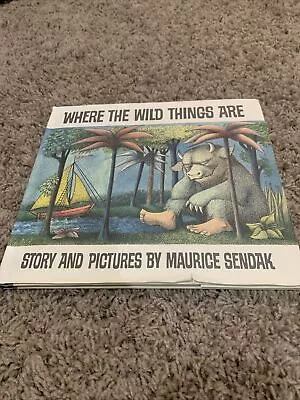 Where The Wild Things Are By Maurice Sendak 1963 HC/DJ 25th Anniv COLLECTIBLE • $19.99