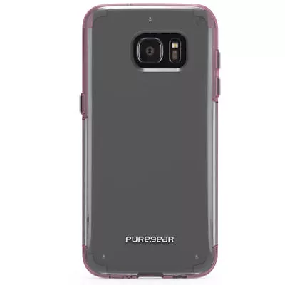 PureGear Slim Shell Pro Case For Samsung Galaxy S7 Edge Clear/Pink • $6.12