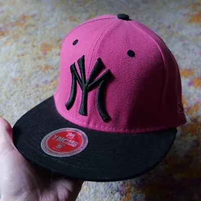 YMCMB Pink Snapback Hat. Good Condition. One Size. • £9