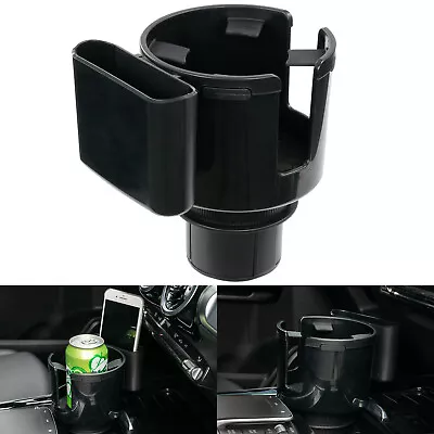 2In1 Adjustable Car Cup Holder Expander Adapter With Phone Holder&Mount Stand • $14.90