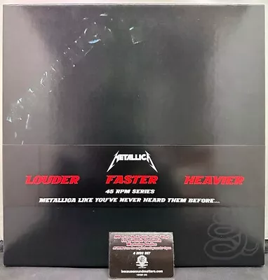 Metallica  Metallica  2008 WB Because Sound Matters 45RPM Series 180g 4xLP Box • $60