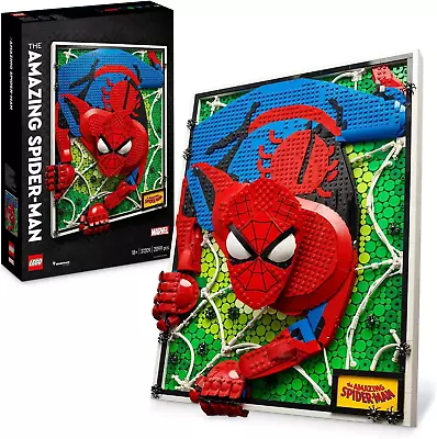 LEGO® Art The Amazing Spider-Man 31209 Building Kit; Nostalgic Toy For Spider-Ma • $389.99