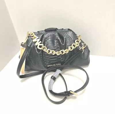 Michael Kors Nola Small Women Chain Clutch Crossbody Shoulder Bag Handbag Purse • $108