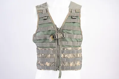 Molle II US Military Surplus FLC Fighting Load Carrier Vest ACU Camouflage V17 • $17.72