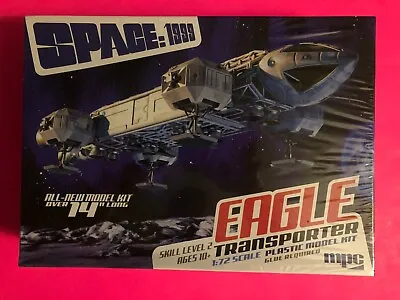 Space 1999 Eagle Transporter Spaceship Model Kit Mpc Round 2 14 Inch Kit Sealed! • $45