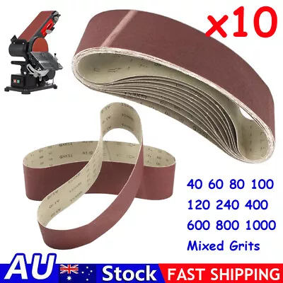 10PCS 100X915mm 914mm Sanding Belts Grinding Belt Sander 4 X36  40-1000 Mix Grit • $24.95