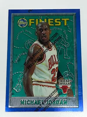 1995-96 Topps Finest Michael Jordan #229 Protective With Peel Intact • $50