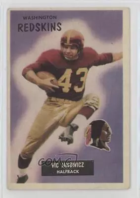 1955 Bowman Vic Janowicz #133 Rookie RC • $7.15