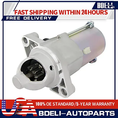 Starter For Honda Accord Civic Element CRV Acura TSX 2.0L 2.4L 2006-2012 • $68.99