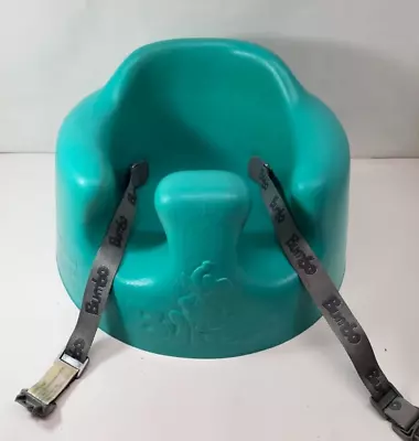 BUMBO Baby Floor Seat With Safety Straps Aqua/ Teal 3-12 Months • $18.99