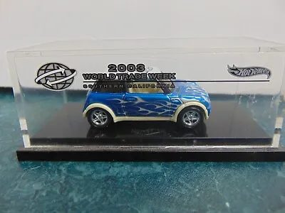 Hot Wheels HW 2003 WORLD TRADE WEEK SOUTHERN CALIFORNIA Limited MINI COOPER Rare • $299.99