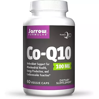 £15.99 • Buy Jarrow Formulas Co-Q10 Antioxidant Support 100mg 60 Capsules DATED 05/23