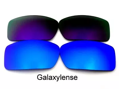 Galaxy Replacement Lenses For Oakley Gascan Blue&Purple Polarized 2 Pairs • $10.78