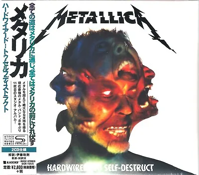 Metallica Hardwired To Self Destruct Japan Audiophile Shm 2cd Digipak Brand New • $52.50