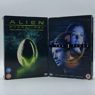 Aliens DVD Box Set X Files Season 1 DVD Box Set Si Fi DVD Collection. • £7.99