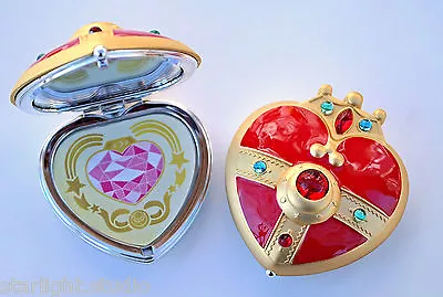 Sailor Moon S Cosmic Heart Compact Mirror Brooch Locket Cosplay Doll Prop  • $19.95