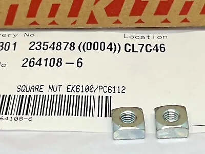 £5.86 • Buy 2x Genuine Makita 264108-6 SQUARE NUT Petrol Disc Cutter EK6100 PC6112
