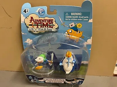 Adventure Time Collector's Pack Finn & Ice King 2  Mini Figures 2-Pack NEW • $34.99