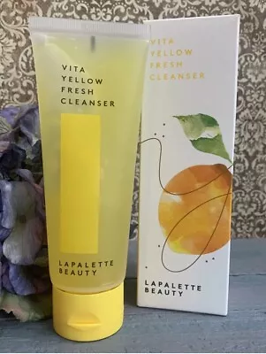 LAPALETTE BEAUTY Vita Yellow Fresh Facial Cleanser NIB SEALED 3.38 Fl Oz / 100mL • $14.99