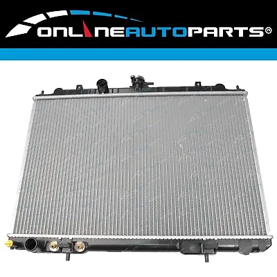 Alloy Core Radiator For Nissan X-Trail T30 2.5L 01~06 Auto With 70mm Oil Cooler • $206.95