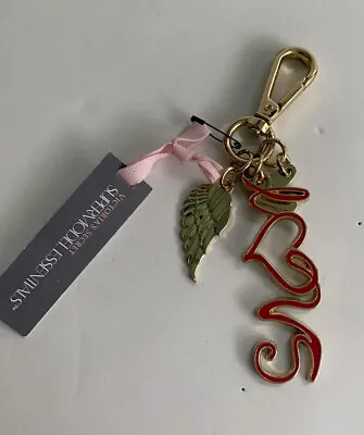 Victorias Secret LOVE Keychain Wing Key Heart Super Model New • $16.49