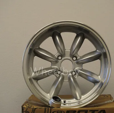 1 PC ONLY ROTA RB  17x8.5  4x114.3 OFFSET:  4  RSILVER • $299