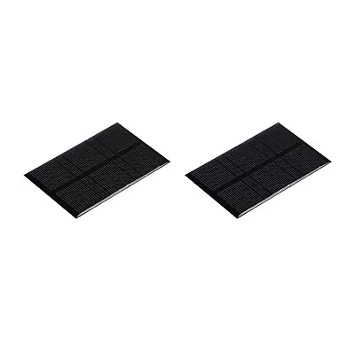 Mini Solar Panel Cell 5.5V 120mA 0.66W 84.5mm X 55.5mm For DIY Project Pack Of 2 • $9.04