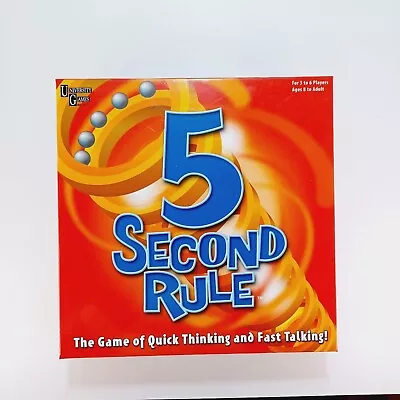 University Games 5 Second Rule Board Game Used With All Piece In Box • $24.99