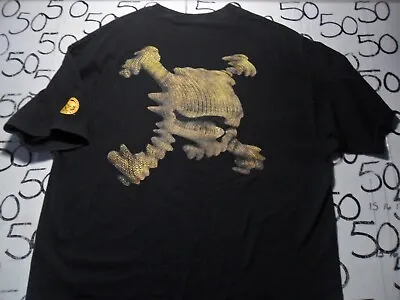XL Oakley Scatter Skull Scotty Cannon NHRA Chain Mesh Mad Science Vintage Shirt • $145.99