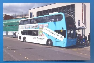 NATIONAL EXPRESS 4832 AT COVENTRY 18/8/14.PHOTOGRAPH 10 X 15cms • £0.99