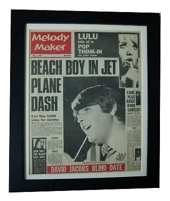 £99.95 • Buy The Beach Boys+melody Maker Rare Original 1967+poster+framed+express Global Ship