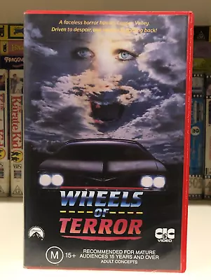 Wheels Of Terror - Joanna Cassidy & Marcie Leeds - Vhs • $220