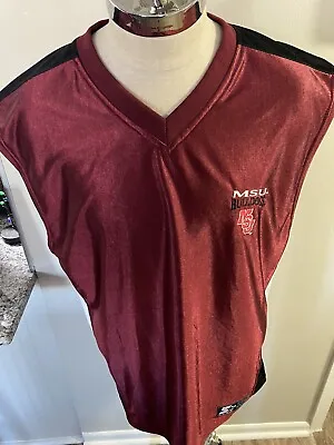 Mississippi State Bulldogs MSU Men's XL Starter Retro Vintage Sleeveless Shirt • $20