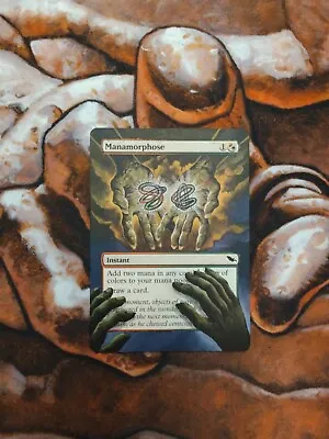 Magic The Gathering Manamorphose #2 Hand Painted Unique Custom MTG Alter • $40