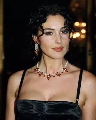 A Monica Bellucci Posing In Low Cut Dress 8x10 Picture Celebrity Print • $6.98