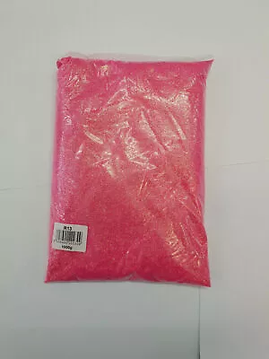 Neon Pink ULTRA FINE GLITTER BAG .008 For SCRAPBOOKING NAIL ART CRAFTS • £2.99