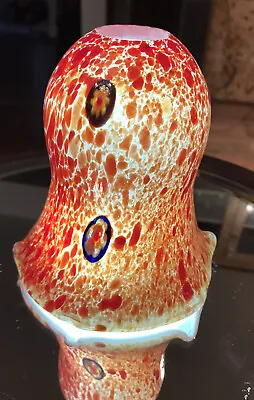 Murano Millefiori 🇮🇹 Art Glass Lampshade ** Sold Each *Gorgeous • $598