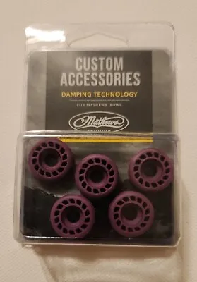 Mathews Archery Custom Damping Accessories - HDS Roller Guard 5pk - Purple • $14
