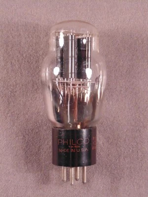 $59.99 • Buy 1 2A3 PHILCO Black Plate HiFi Antique Radio Amp Vintage Vacuum Tube Code 3125448