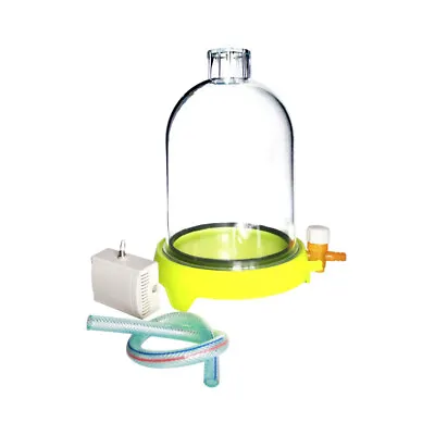 $52.82 • Buy Vacuum Hood Suction Disc Bell In Vacuum Laboratory Plastic Jar Sound Physics 